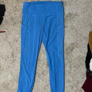 Lululemon Size 8 High Rise Blue Leggings
